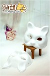 หน้ากากครึ่งหน้ารูปจิ้งจอก 01 (เซต 10 ใบ)